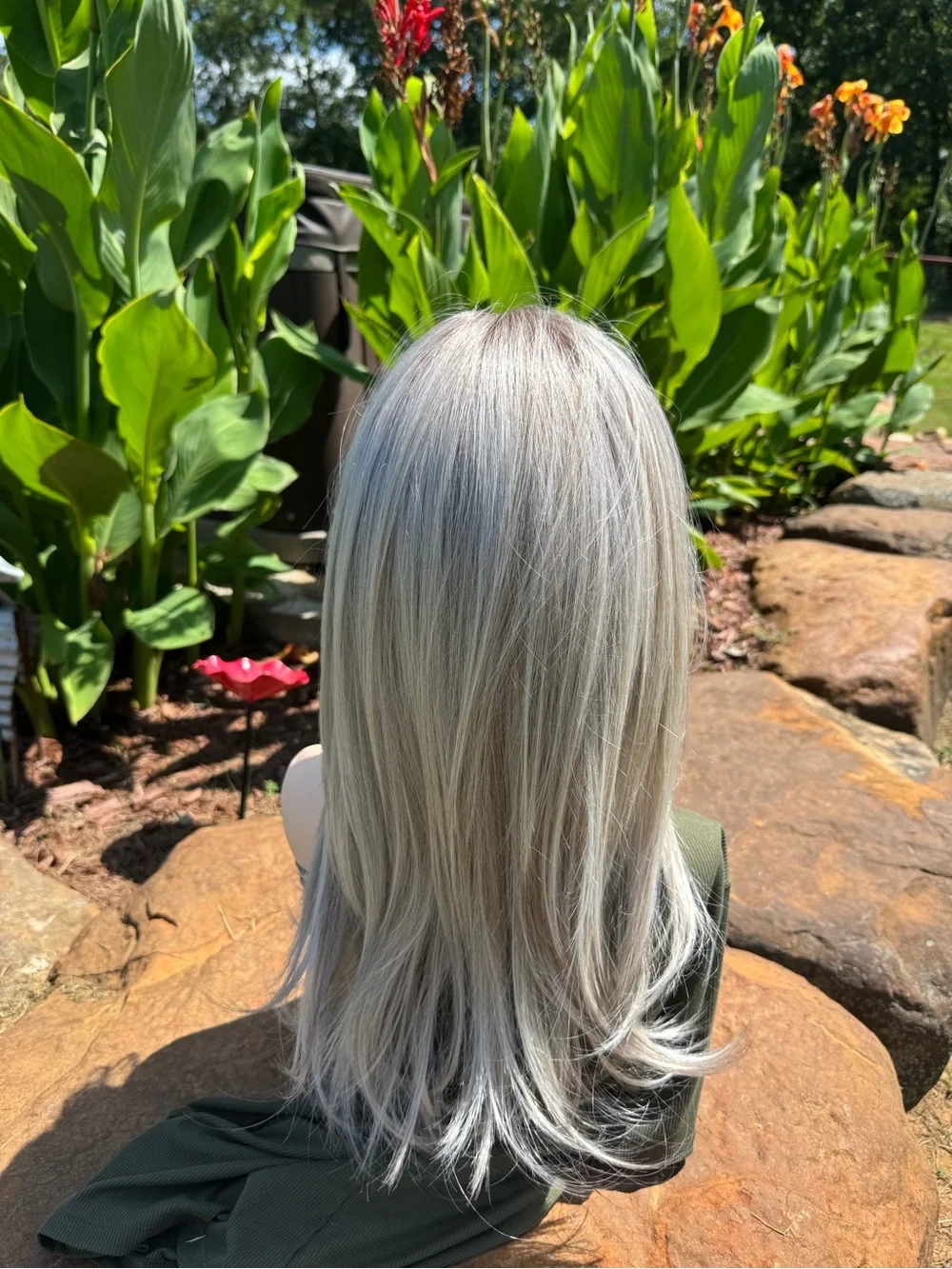Belle Tress Tea Leaf- Roca Margarita Blonde Hand-Tied Hairpiece